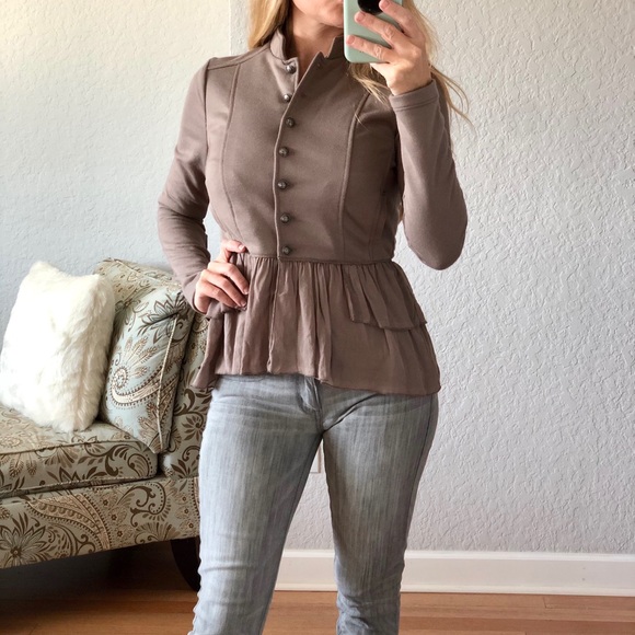 American Rag Jackets & Blazers - American Rag Tan/Light Brown Jacket